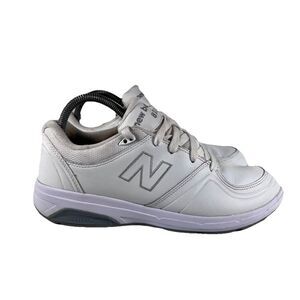 New Balance 813 Lace Up Comfort Walking Shoes Leather Women's Size 9.5